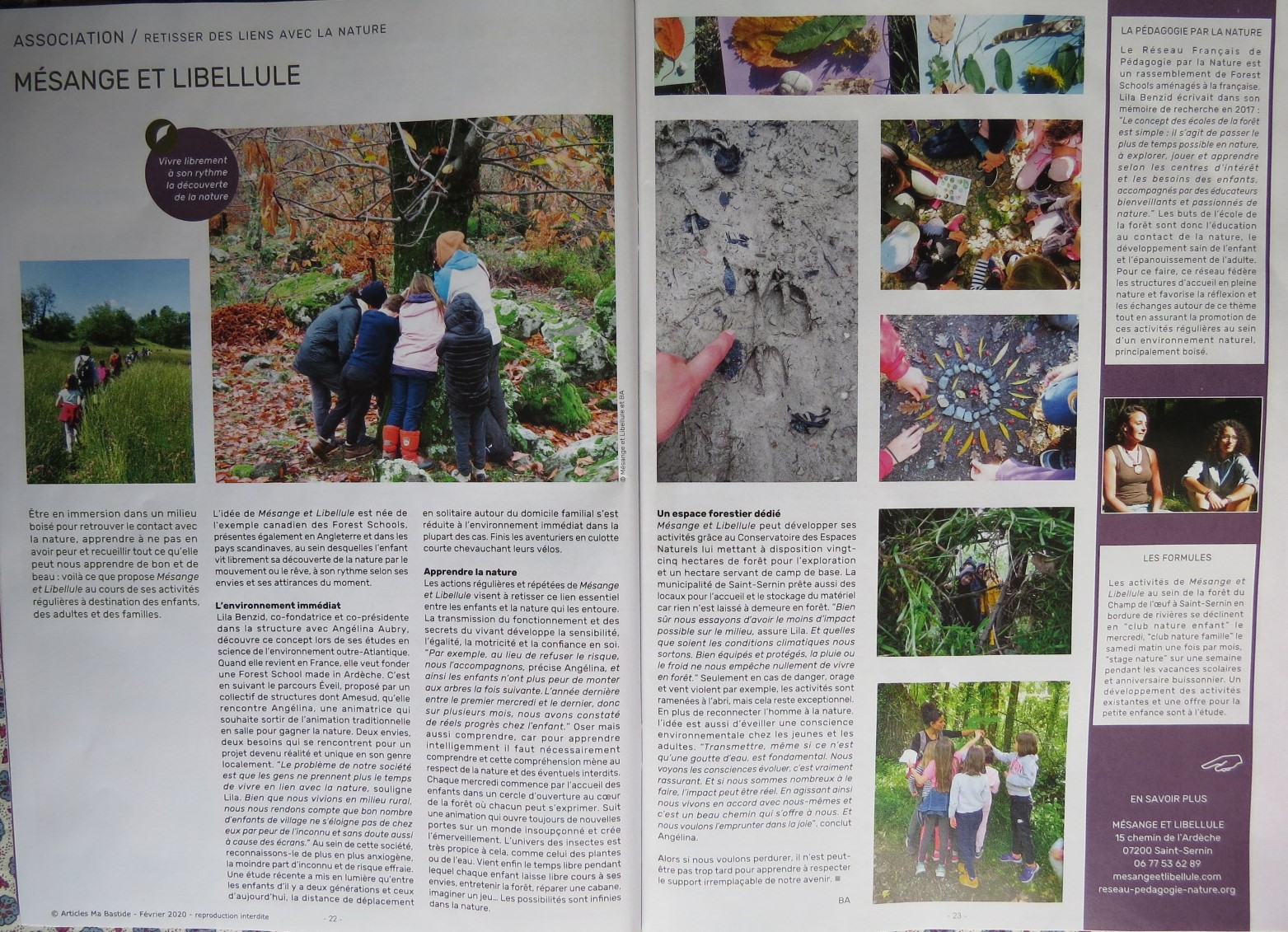 article Ma Bastide Fév 2020